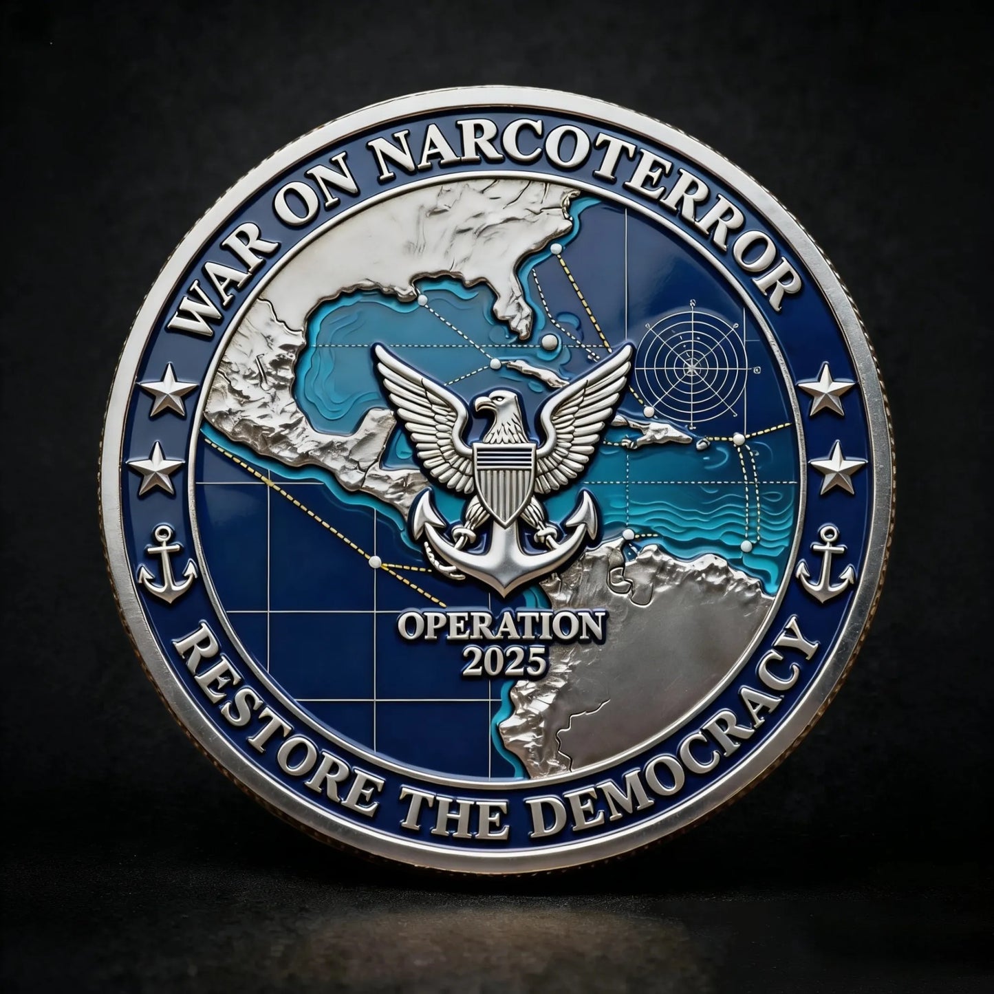 2026 New Year Hot Sale 49% OFF 🔥U.S. Military Strike on Venezuela Commemorative Coin