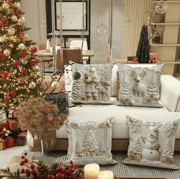 🔥Last Day Promotion 49% OFF🔥 - Christmas Cushion Covers Set