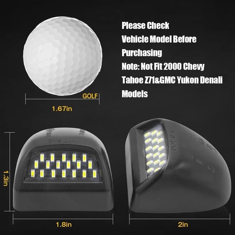 🚗💡Super Bright 36-Piece LED License Plate Light Kit