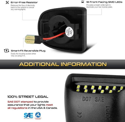 🚗💡Super Bright 36-Piece LED License Plate Light Kit