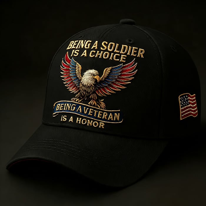 🔥Last Day 49% OFF -🦅 “Being a Soldier, Being a Veteran” Commemorative Cap
