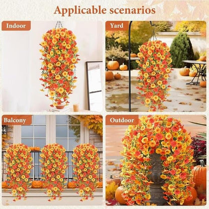 🌺LAST DAY 49% OFF-UV Resistant Fall Artificial Hanging Flowers