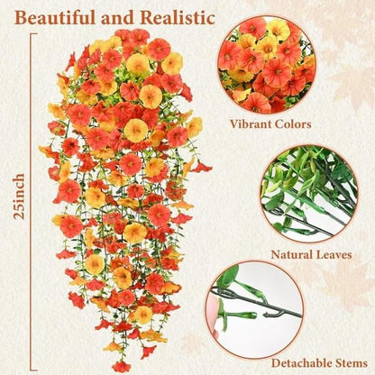 🌺LAST DAY 49% OFF-UV Resistant Fall Artificial Hanging Flowers