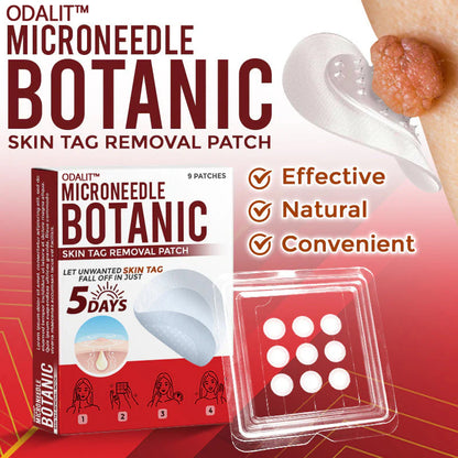 🌈 ODALIT™MicroNeedle Botanic Skin Tag Removal Patch