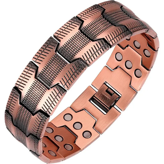 Pure Copper Magnetic Bracelet – Relieve Pain & Boost Circulation