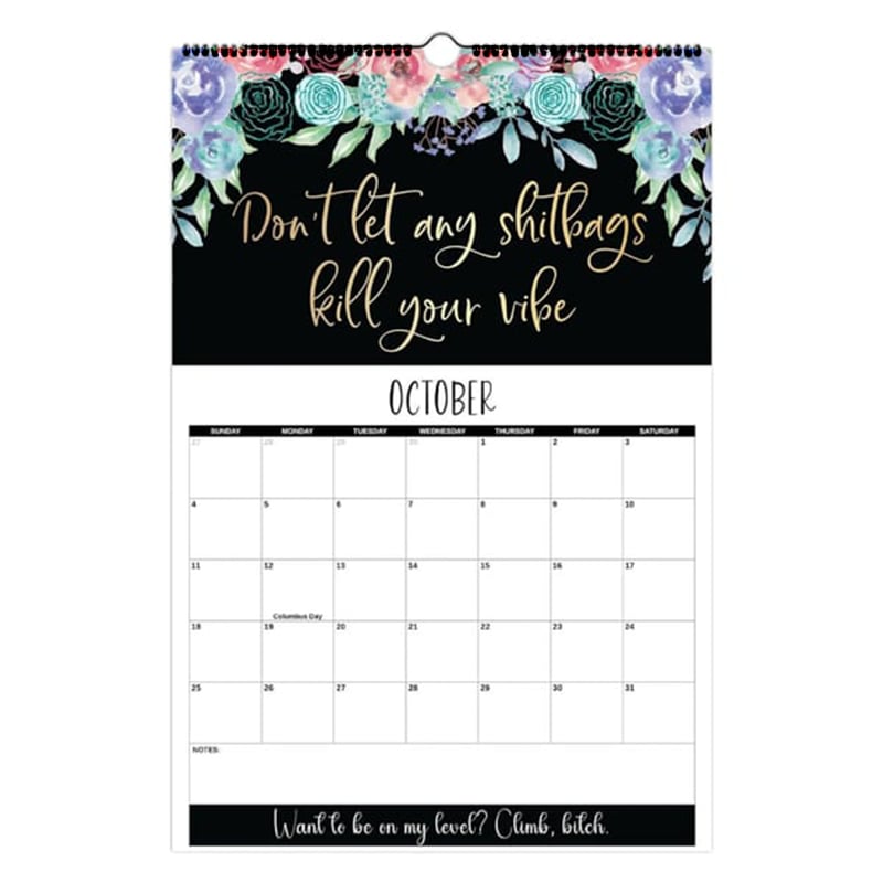 Here We F*cking Go Again: 2026 Swear Calendar for Tired-Ass Women