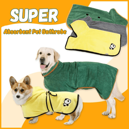 🐶🐾Super Absorbent Quick-drying Pet Dog Bathrobe
