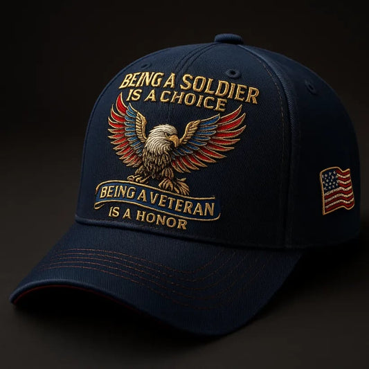 🔥Last Day 49% OFF -🦅 “Being a Soldier, Being a Veteran” Commemorative Cap
