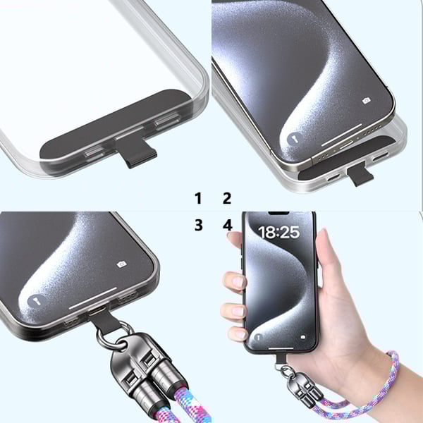 🔥C to C 240W Charging Cable with Wearable Bracelet Design