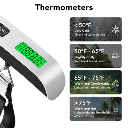 🔥Portable Digital Luggage Scale Accurate Weighing🧳⚖️