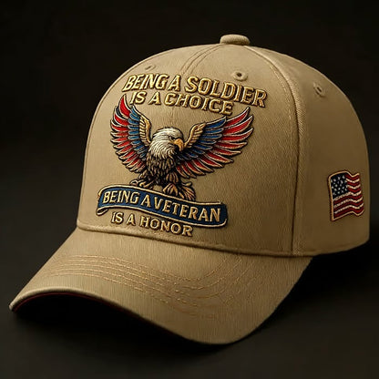 🔥Last Day 49% OFF -🦅 “Being a Soldier, Being a Veteran” Commemorative Cap