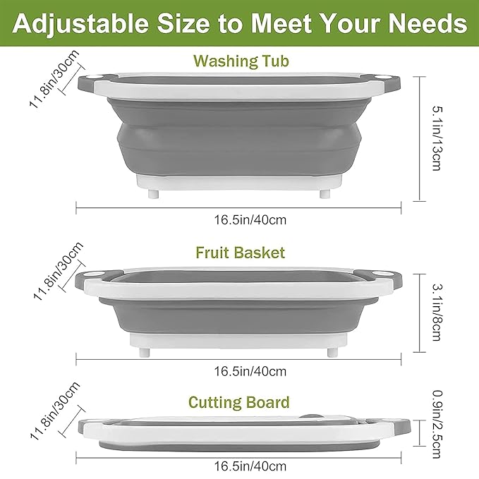 🔥🌡️🍗🥗BBQ & Meal Prep Tub | Collapsible Prep Tub🍖🏕️