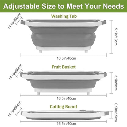 🔥🌡️🍗🥗BBQ & Meal Prep Tub | Collapsible Prep Tub🍖🏕️