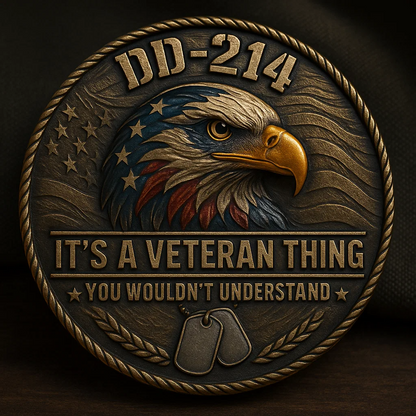 🏅“DD-214: It’s a Veteran Thing” Commemorative Set 🇺🇸