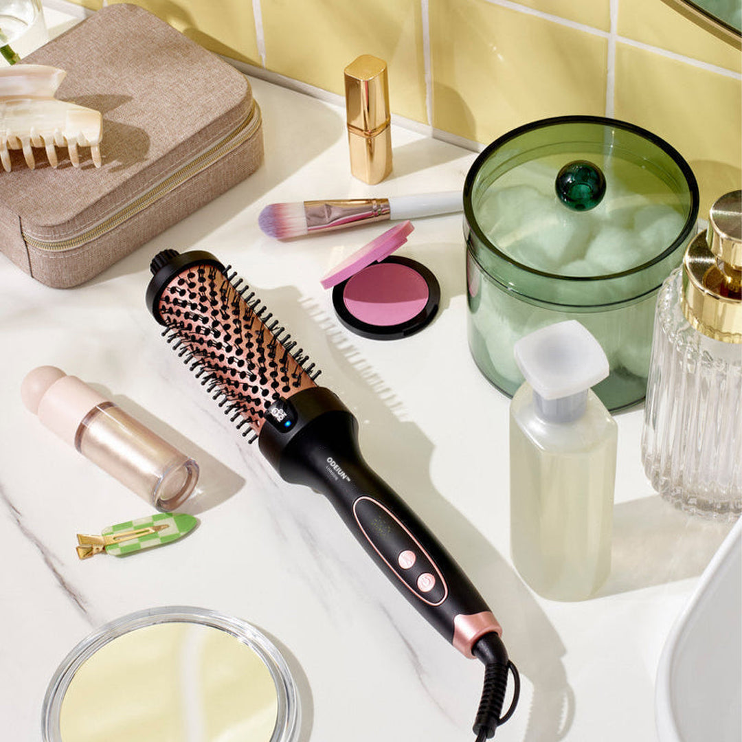 🔥Premium Thermal Brush- Fast & Easy Styling – Salon Results in Minutes!