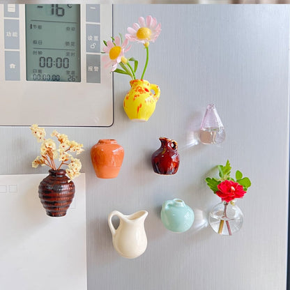 🎁Early Christmas🌸- Mini Ceramics Vase Fridge Magnet