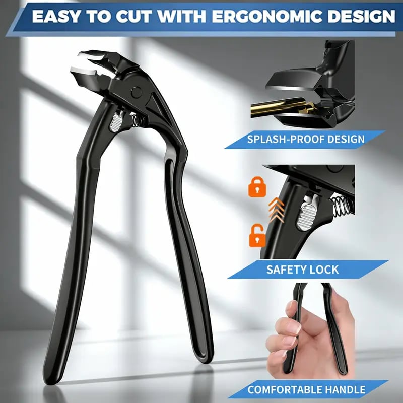 ✂️ Curved Nail Clipper for Thick Nails — Easy on the Hands