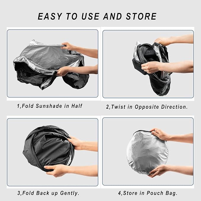 🔥Last Day 49% OFF -🔥Car Windshield Sun Shade Cover