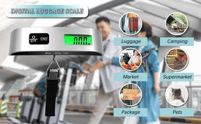 🔥Portable Digital Luggage Scale Accurate Weighing🧳⚖️