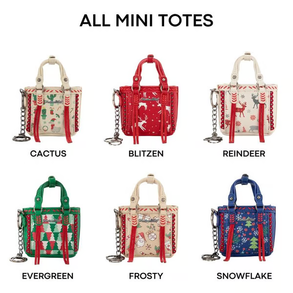 🎄Montana West Mini Xmas Tote Blind Box Gift for Holiday Suprises