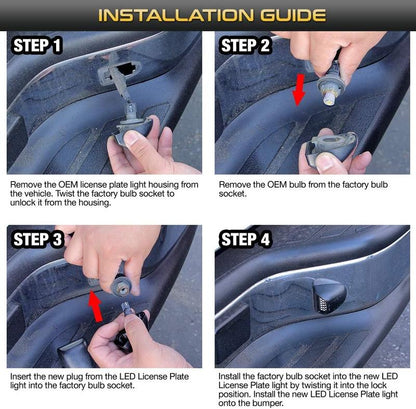 🚗💡Super Bright 36-Piece LED License Plate Light Kit