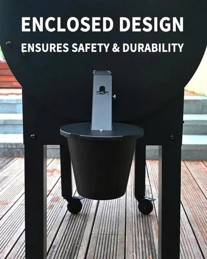 ✨Grease Bucket with Lid & Silicone Liner