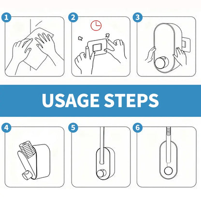 A More Hygienic Way to Clean Your Toilet No-Touch Replacement. No Floor Clutter.
