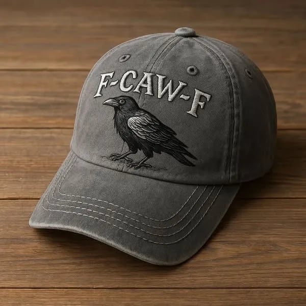 💥The F-CAW-F Hat — For Those Who Laugh at Life and Give Zero F*cks! 🎁Free Gifts: F-CAW-F coin