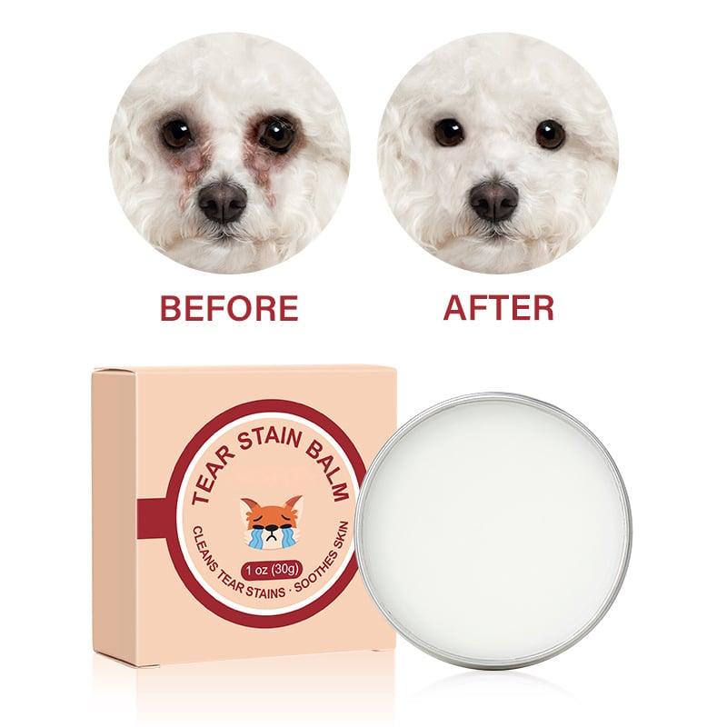 Pet Tear Stain Protection Cream & Brush Set