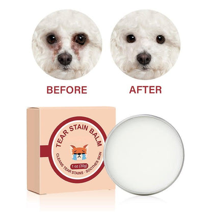 Pet Tear Stain Protection Cream & Brush Set