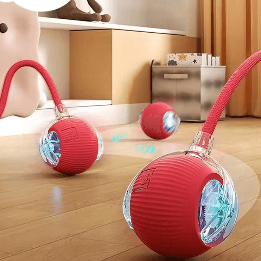 ODALIT™  Self-Moving Cat Toy Ball – 360° Auto-Rolling, Smart Interactive Pet Ball for Indoor Cats & Small Dogs – Fast & Engaging Play