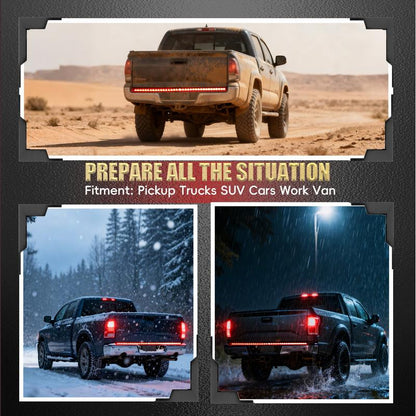 🔥Last Day 49% OFF-✨60-Inch LED Tailgate Light Bar Strip