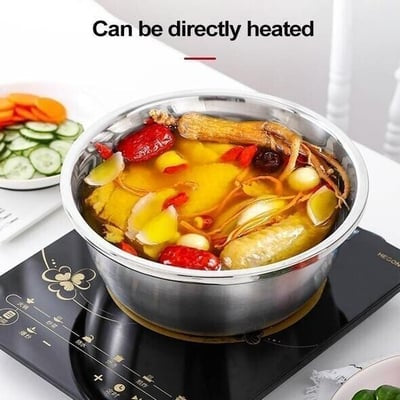 Premium 3-in-1 Multifunctional Stainless Steel Bowl & Grater Set