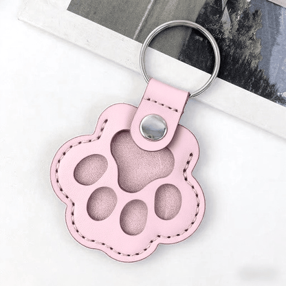 🐾Pet Paw Shaped Leather Keychain - Keep Them By Your Side✨
