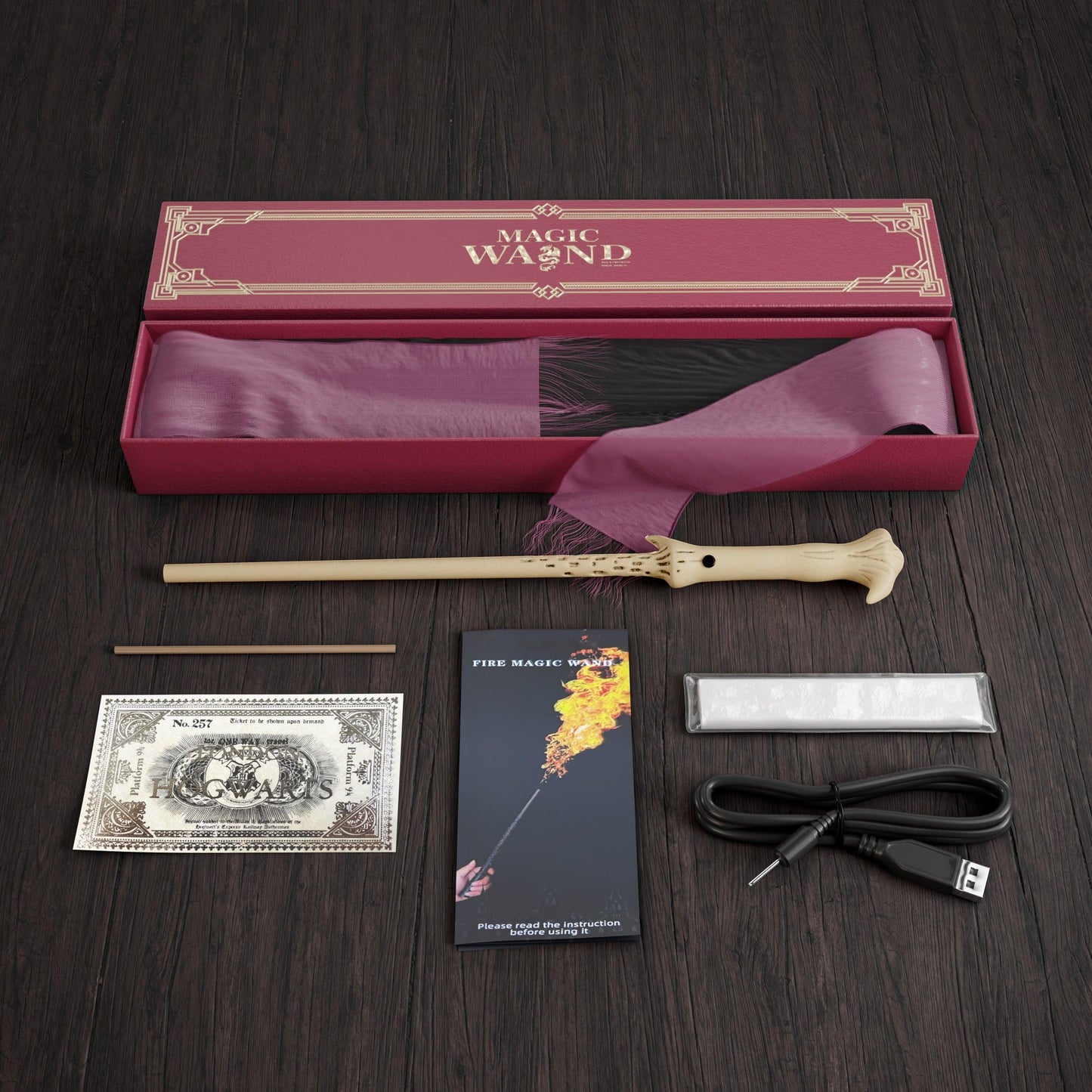 The Original NEGUSY Harry Fire Magic Wand