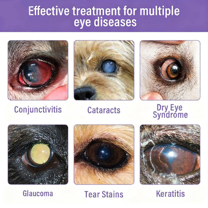 👩‍⚕️ ODALIT™ NanoCare Pet Eye Drops | Relieves Conjunctivitis, Dry Eyes, Cataracts, and Keratitis🐶
