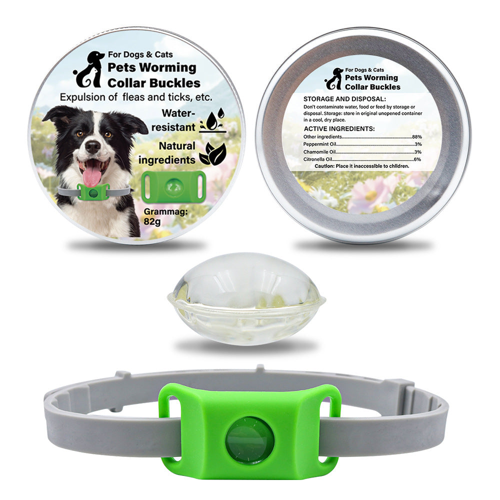 🐕Long-Lasting Flea & Tick Collar for Dogs and Cats - Continuous Protection🐕