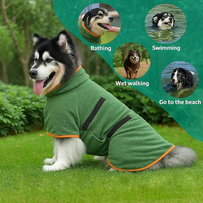 🐶🐾Super Absorbent Quick-drying Pet Dog Bathrobe