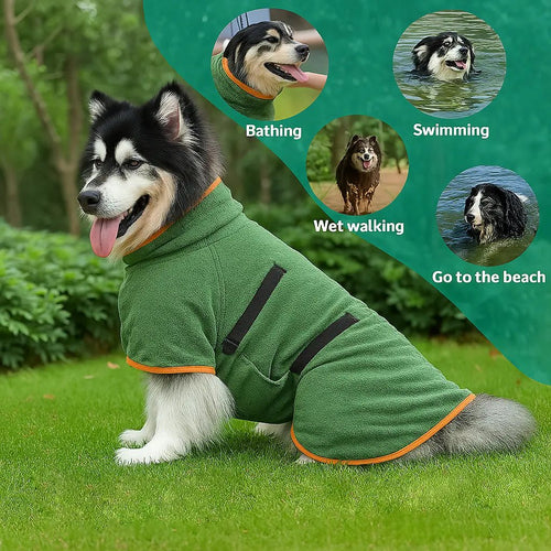 🐶🐾Super Absorbent Quick-drying Pet Dog Bathrobe