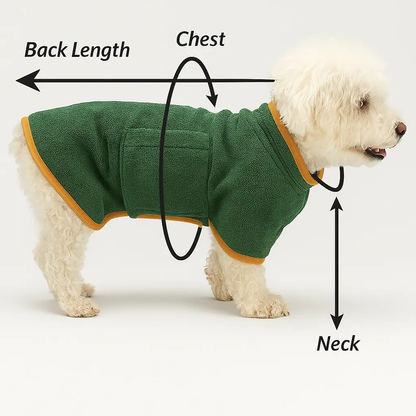 🐶🐾Super Absorbent Quick-drying Pet Dog Bathrobe