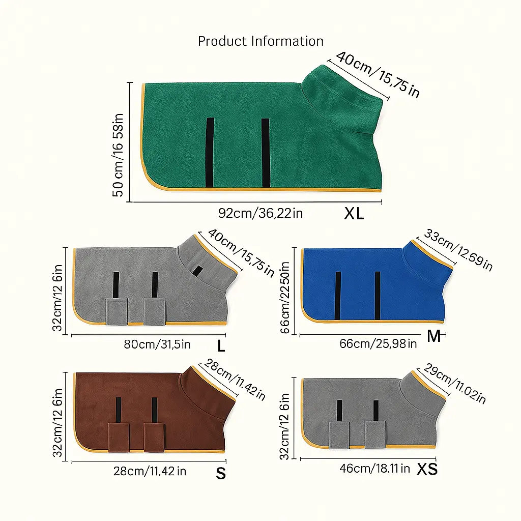 🐶🐾Super Absorbent Quick-drying Pet Dog Bathrobe