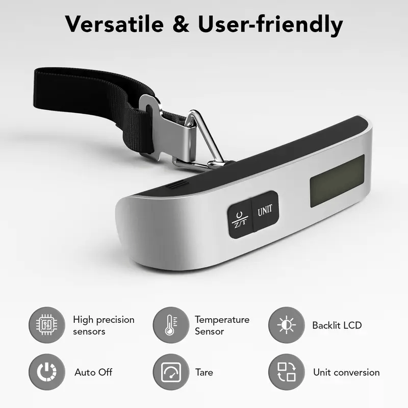 🔥Portable Digital Luggage Scale Accurate Weighing🧳⚖️
