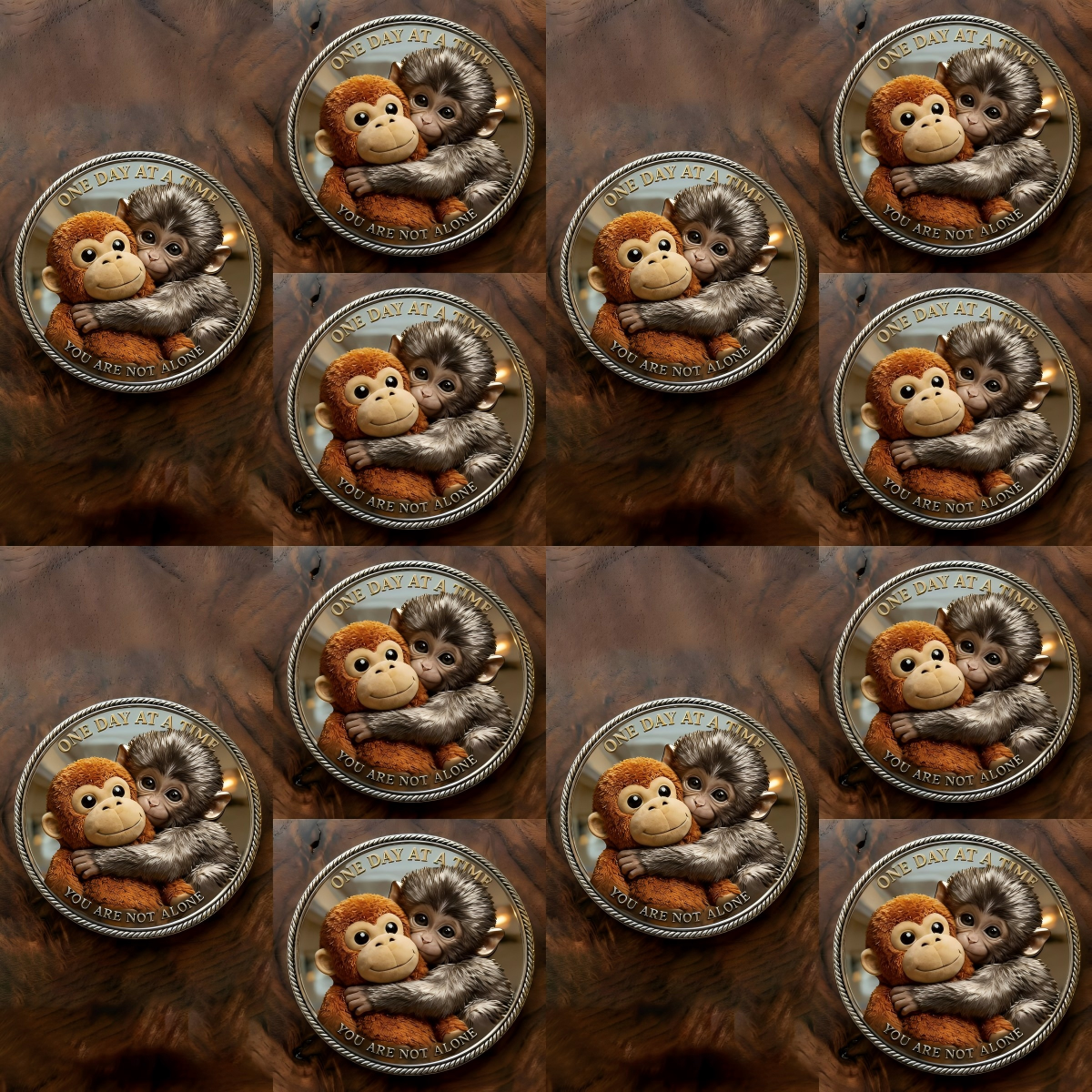 🏆Last Day 60% OFF-🪙 Emotional Support Monkey Coin🐒（副本）