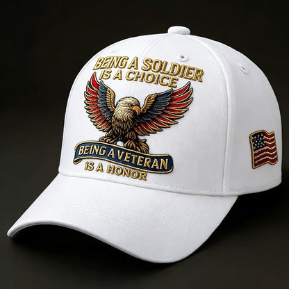 🔥Last Day 49% OFF -🦅 “Being a Soldier, Being a Veteran” Commemorative Cap