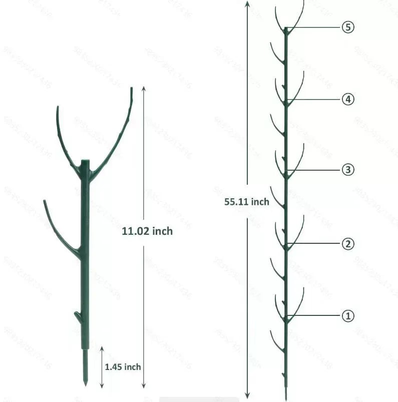 🔥Last Day 49% OFF💖🌿 5 Pack Plant Support Stakes