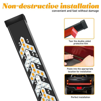 🔥Last Day 49% OFF-✨60-Inch LED Tailgate Light Bar Strip