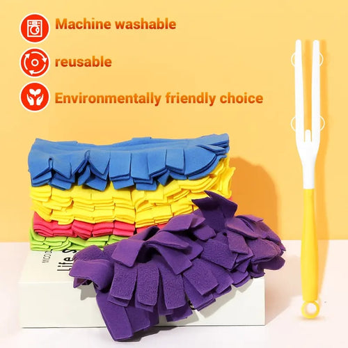 ✨ A Washable 360° Duster Kit That Traps Dust—No Cloud