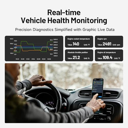 🔥HOT SALE 49% OFF✨Vehicle Health Check 🚗A diagnostic tool for all systems on iOS and Android