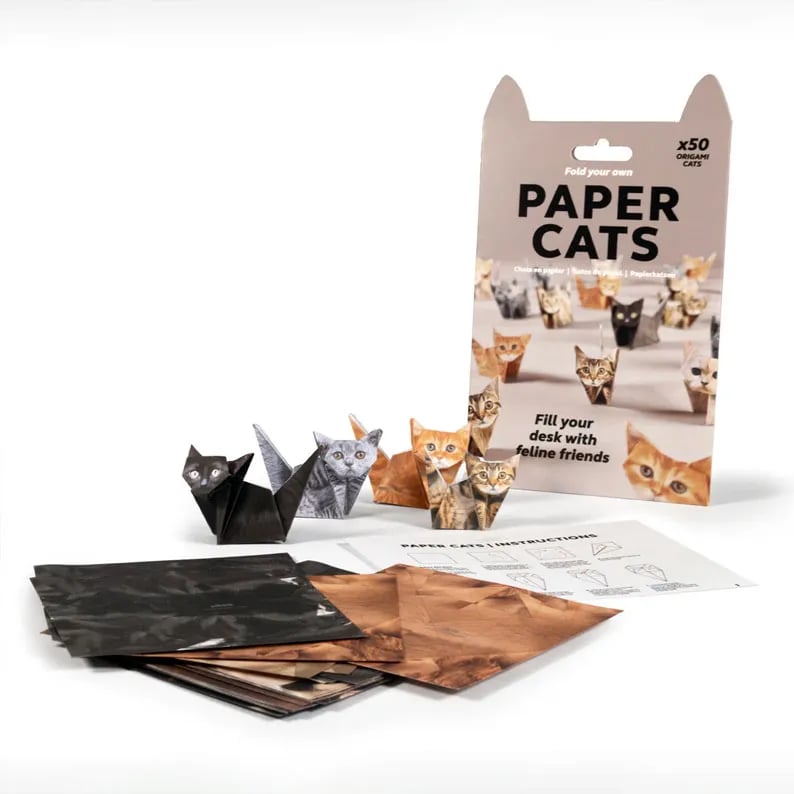 💖Last Day 49% OFF - DIY Paper Cats