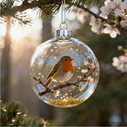 2026 3D Stereoscopic Wildlife Wonders Collection Crystal Ornament